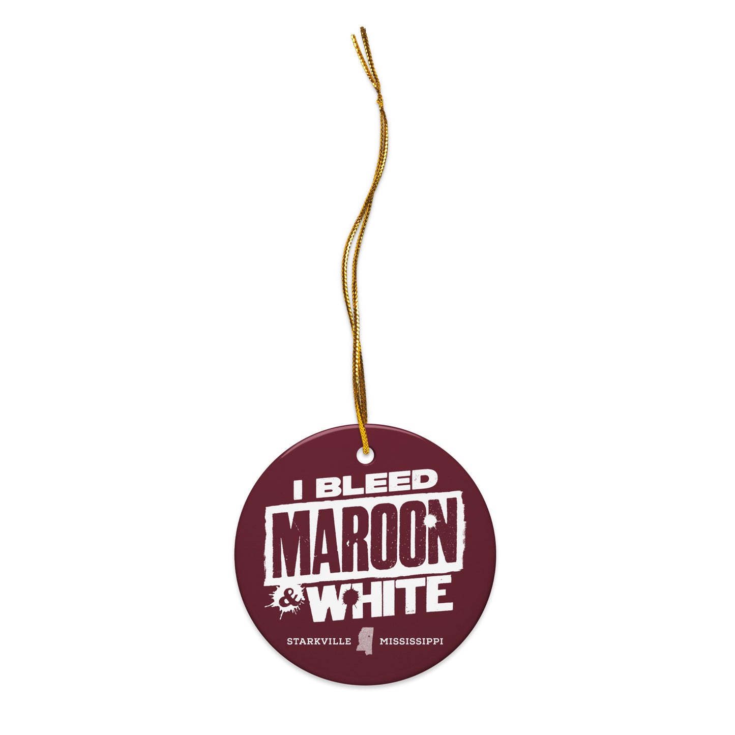 Home Colors: Starkville Christmas Ornament