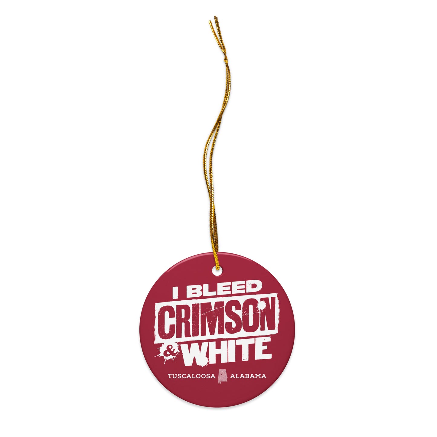Home Colors: Tuscaloosa Christmas Ornament