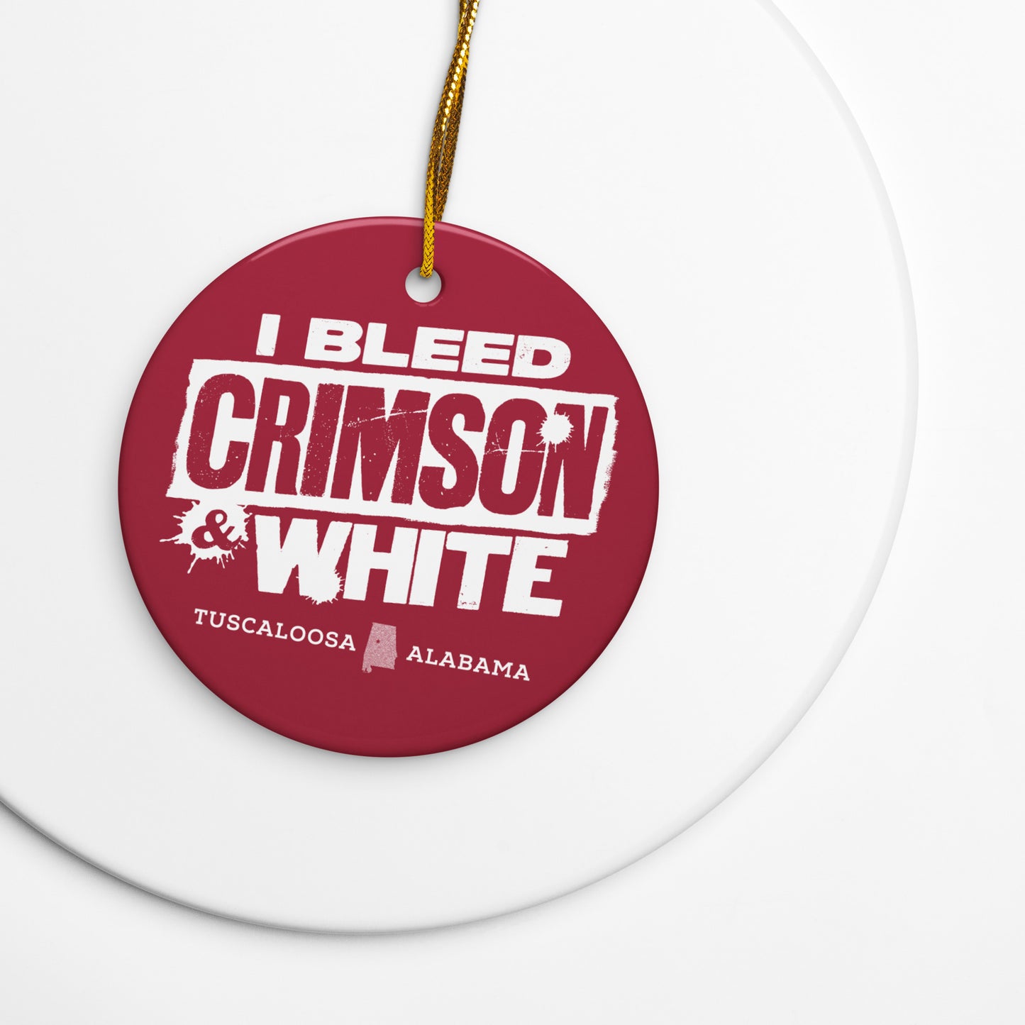 Home Colors: Tuscaloosa Christmas Ornament