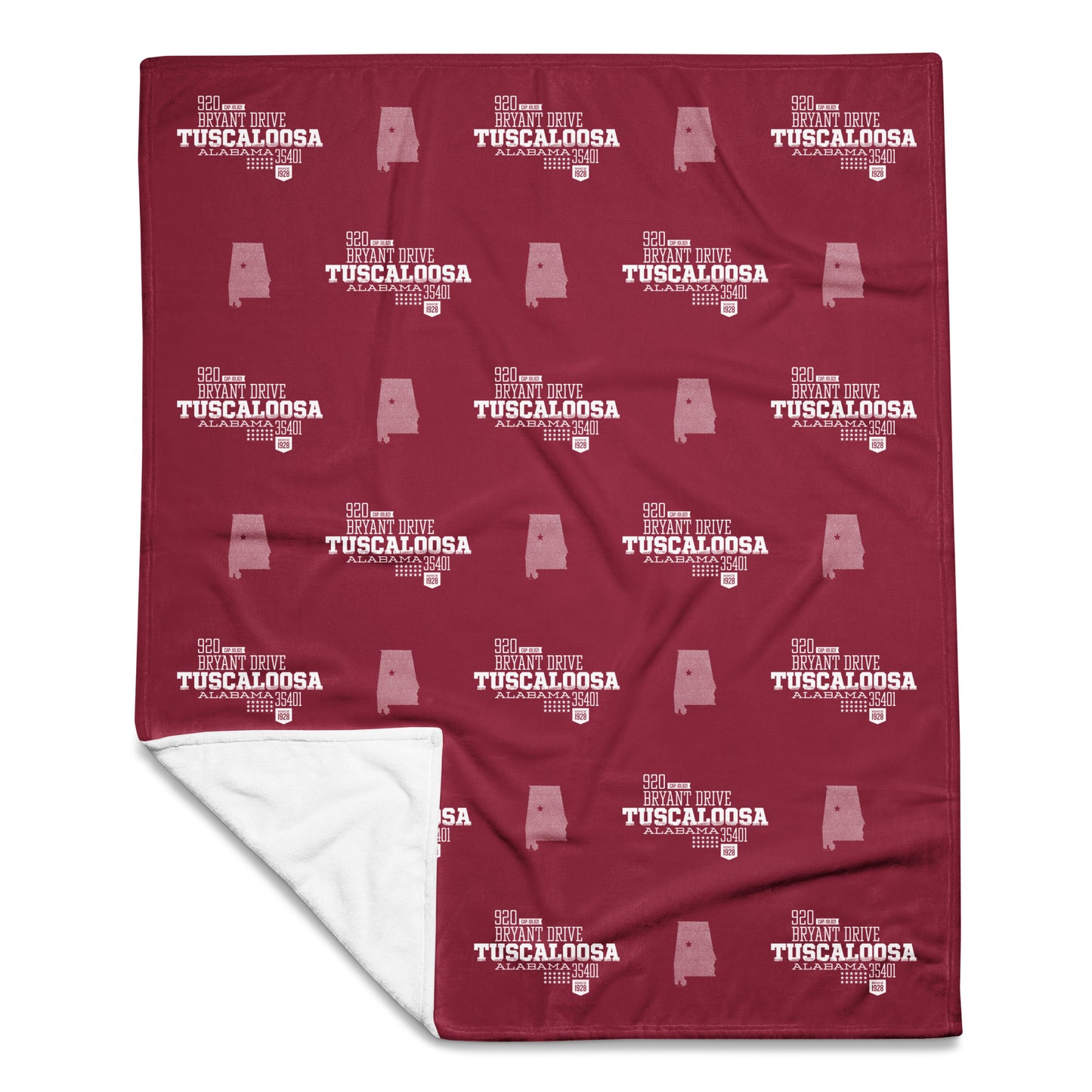 Home Turf: Tuscaloosa Throw Blanket