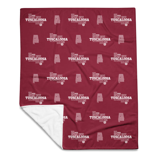 Home Turf: Tuscaloosa Throw Blanket