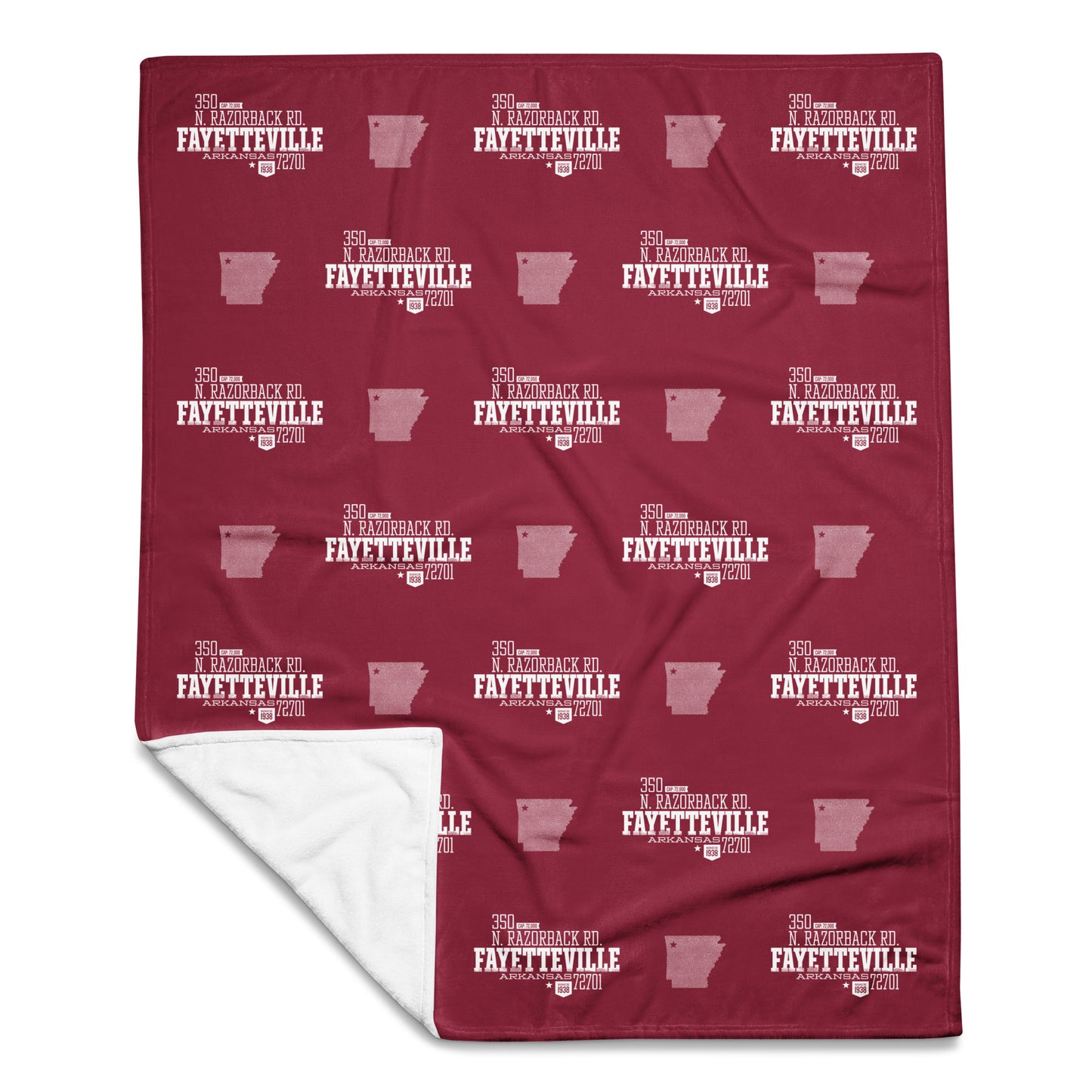 Home Turf: Fayetteville Throw Blanket