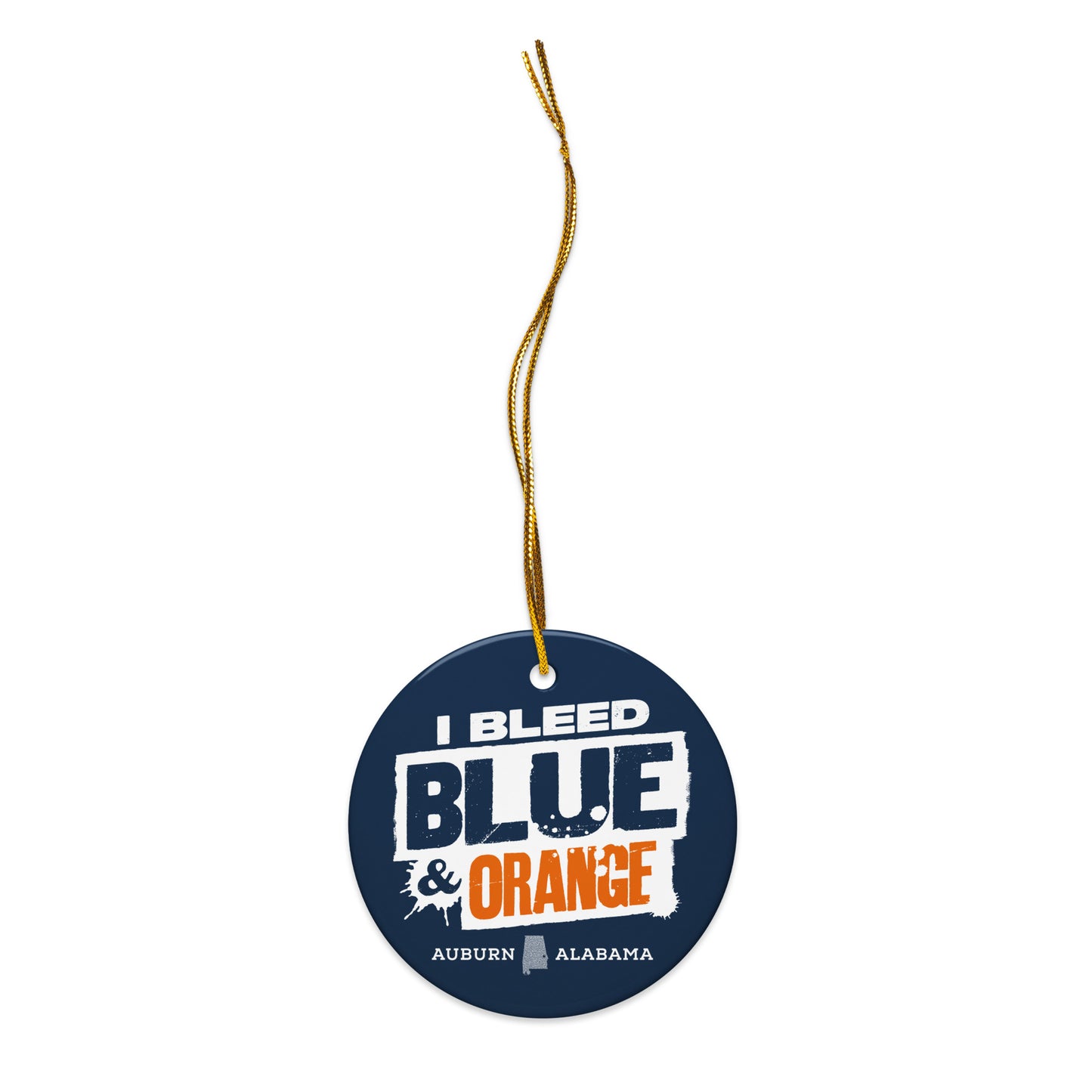 Home Colors: Auburn Christmas Ornament