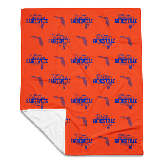 Home Turf: Gainesville Throw Blanket