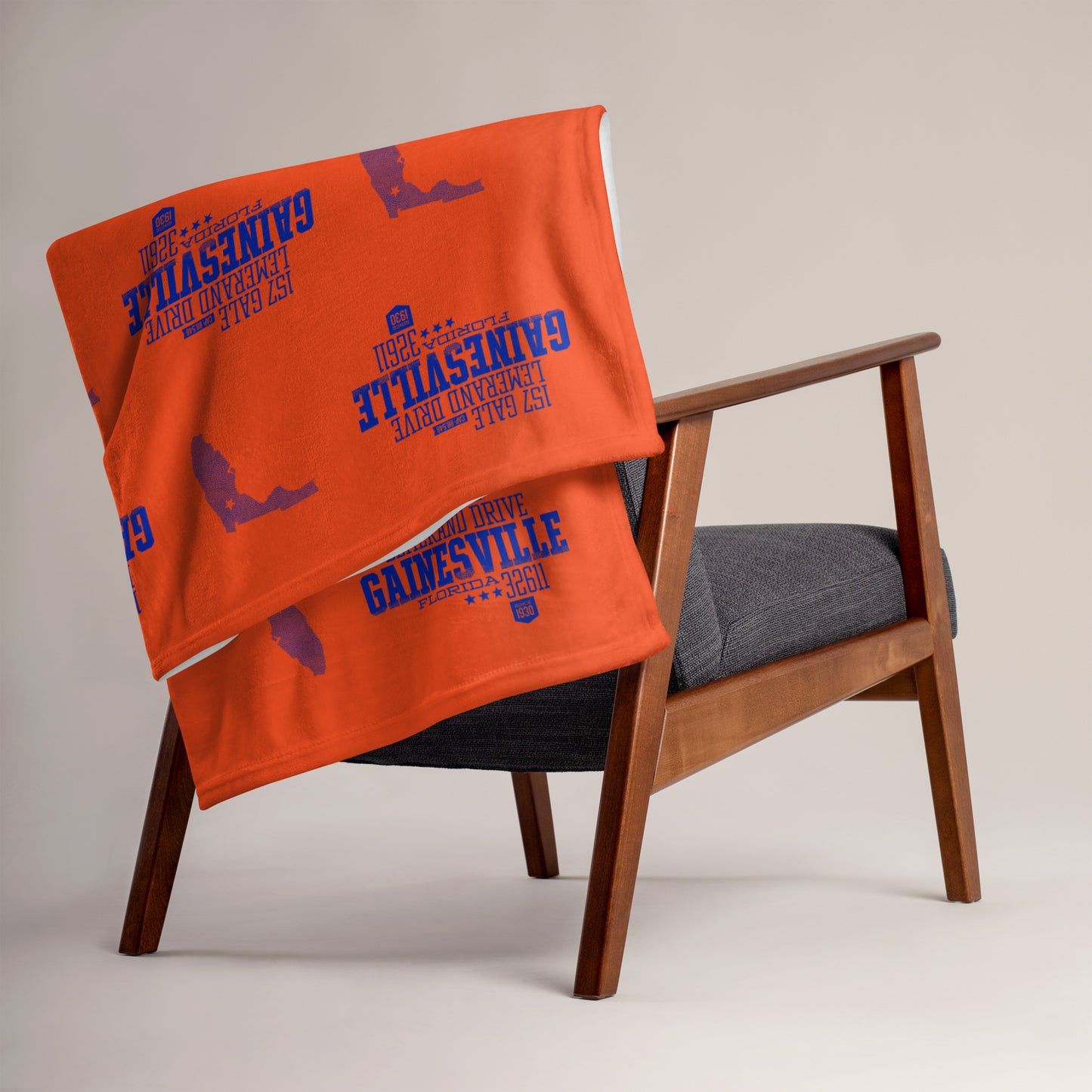 Home Turf: Gainesville Throw Blanket