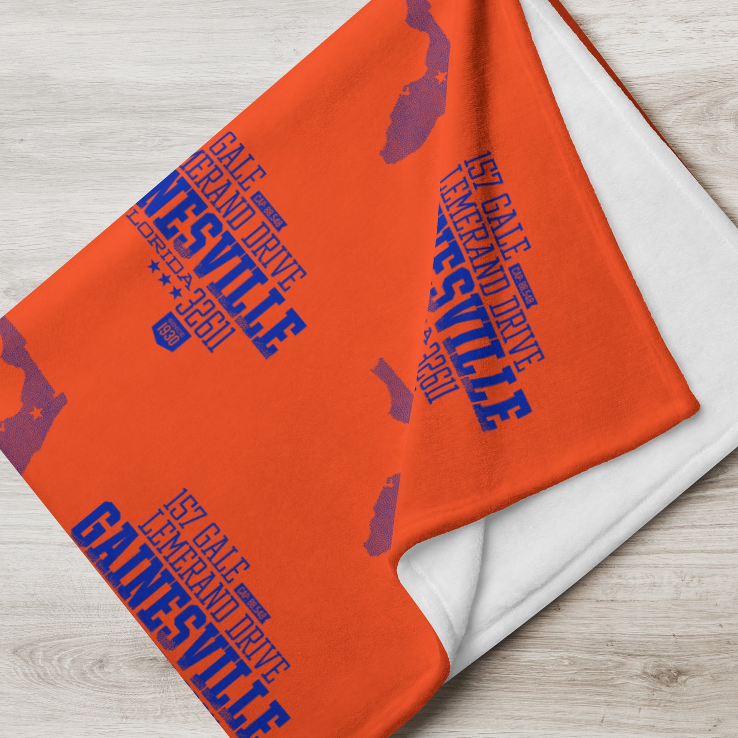Home Turf: Gainesville Throw Blanket