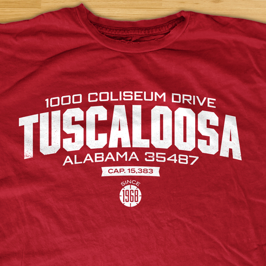 Home Court: Tuscaloosa t-shirt