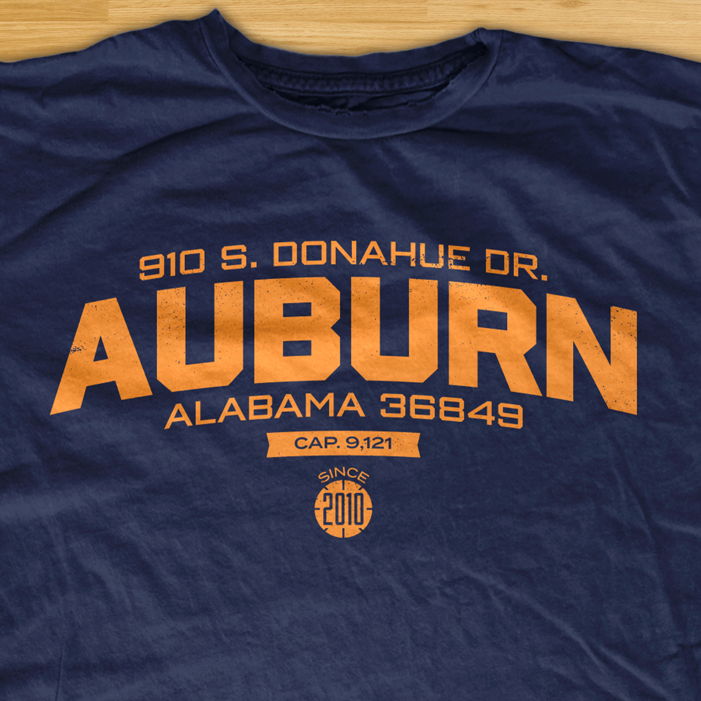 Home Court: Auburn t-shirt