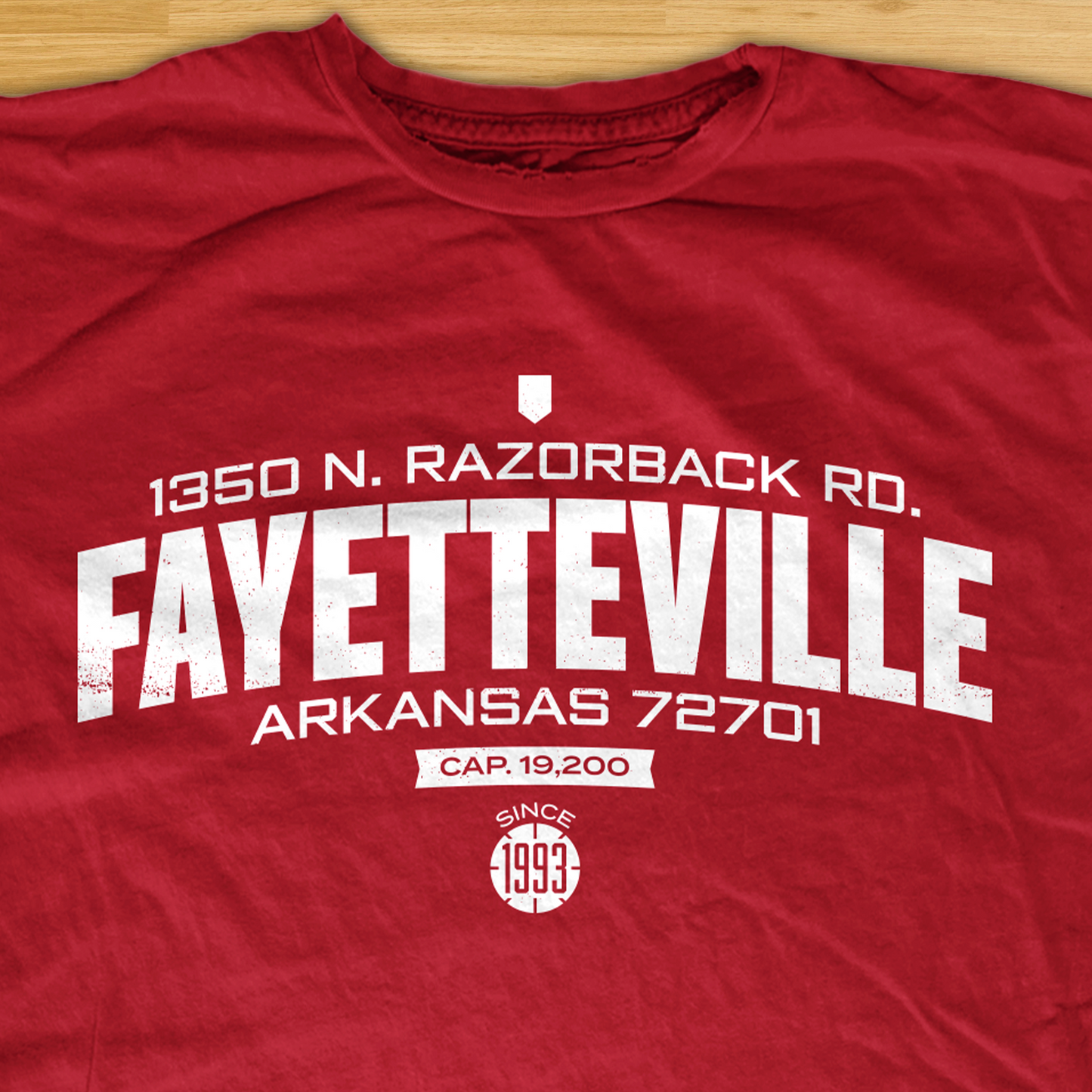 Home Court: Fayetteville t-shirt