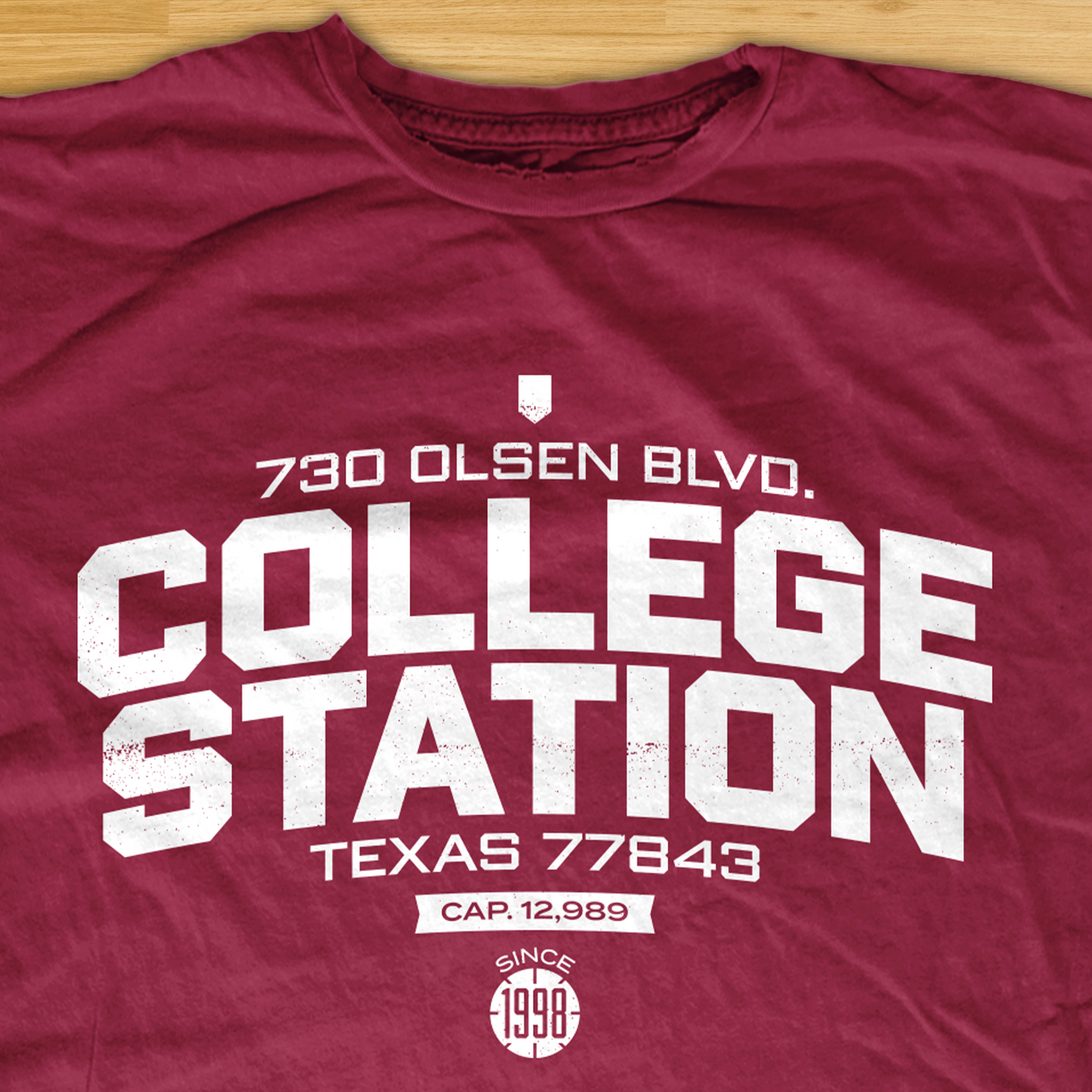 Home Court: College Station t-shirt