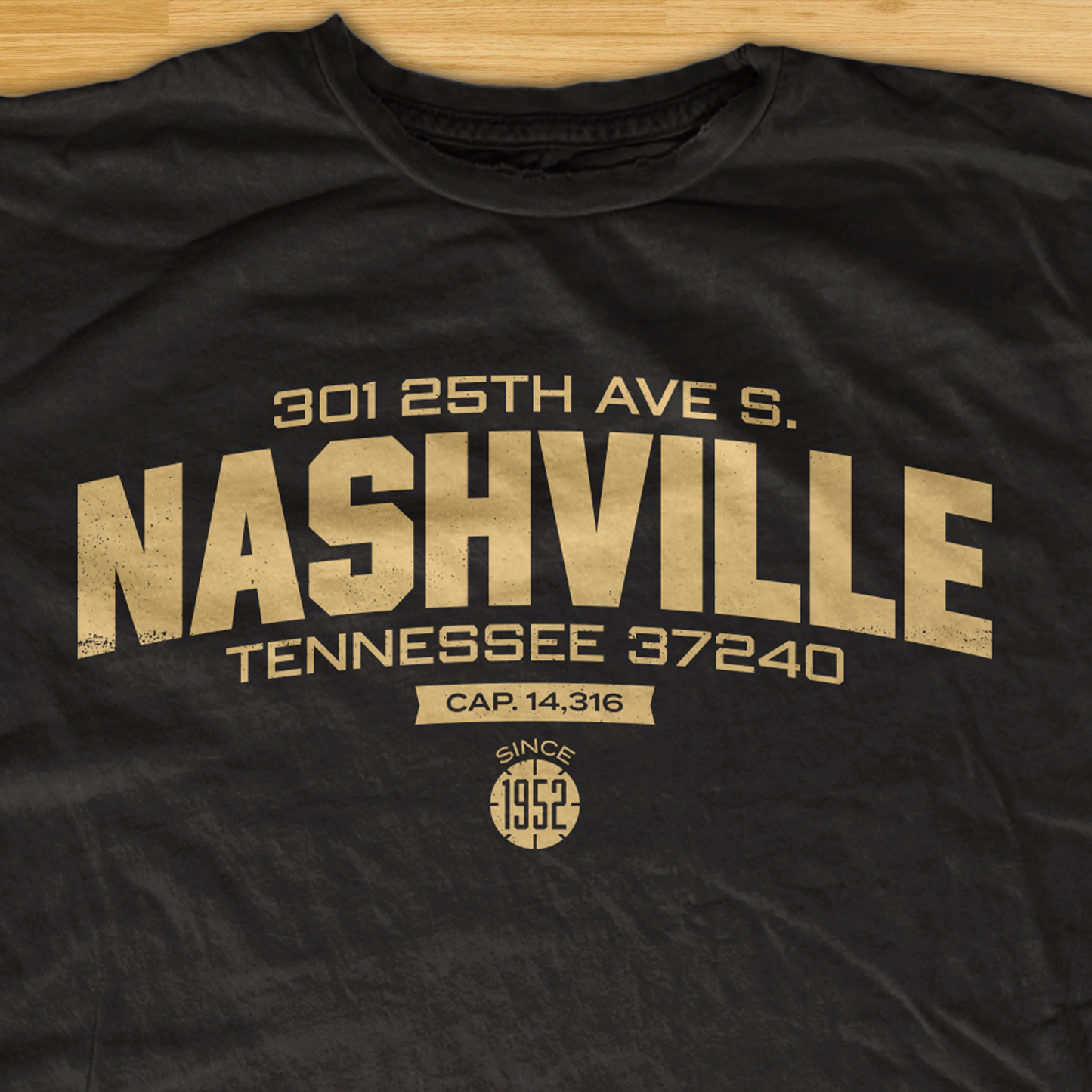 Home Court: Nashville t-shirt