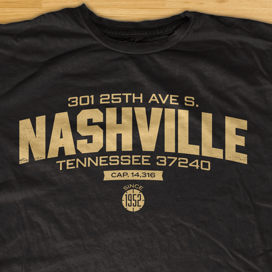 Home Court: Nashville t-shirt