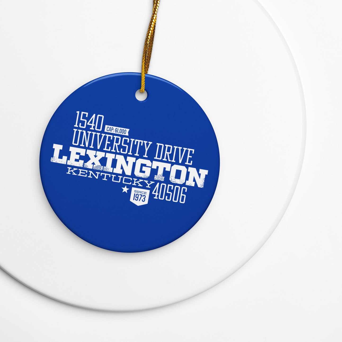 Home Turf: Lexington Christmas Ornament