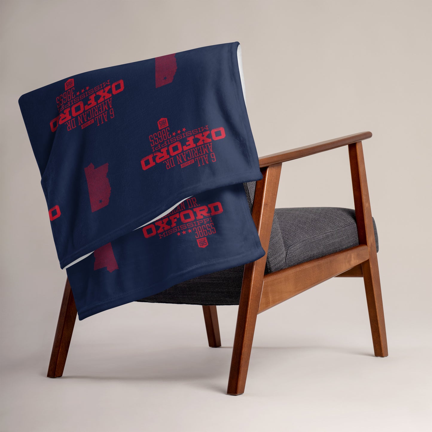 Home Turf: Oxford Throw Blanket
