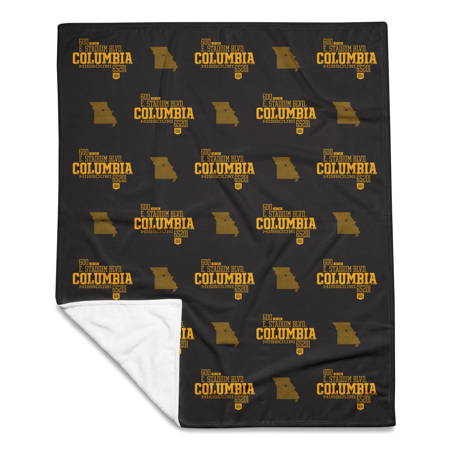 Home Turf: Columbia, MO Throw Blanket