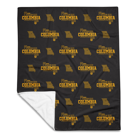 Home Turf: Columbia, MO Throw Blanket
