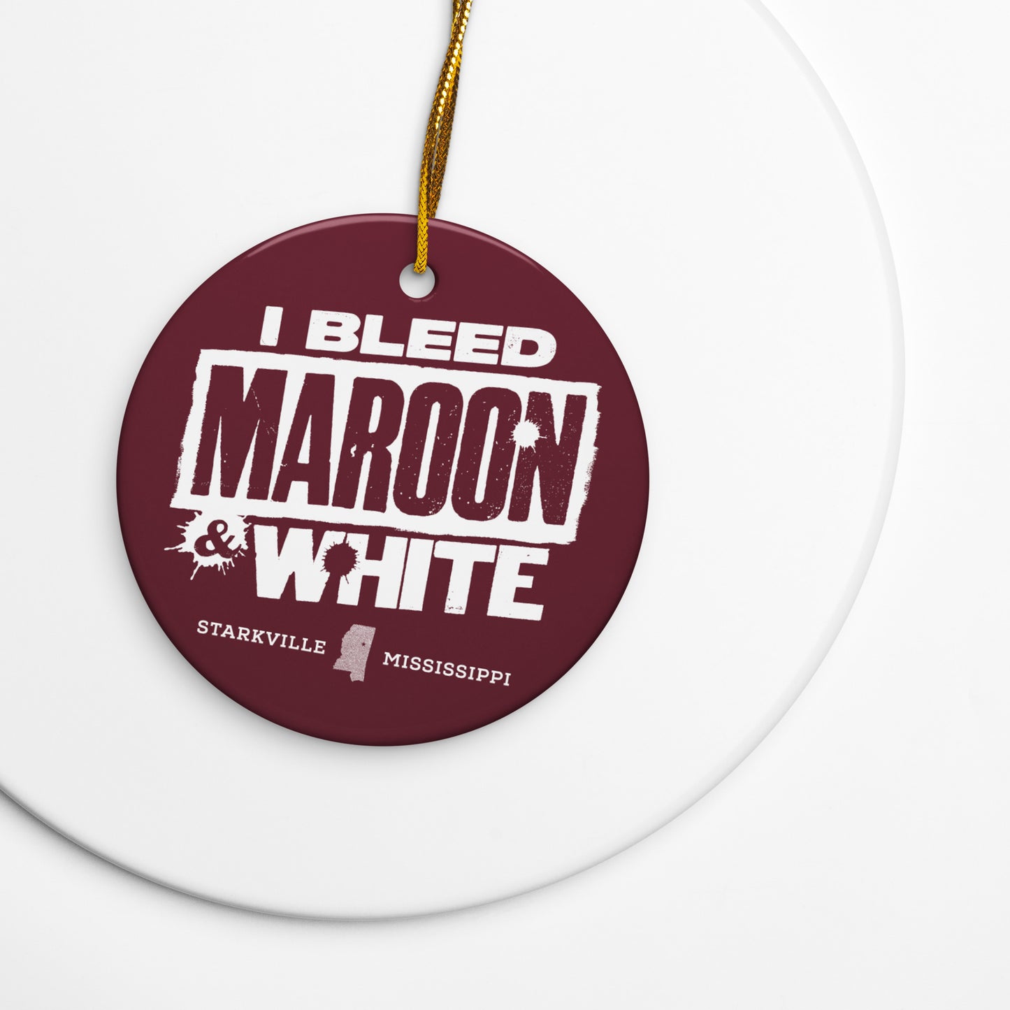 Home Colors: Starkville Christmas Ornament