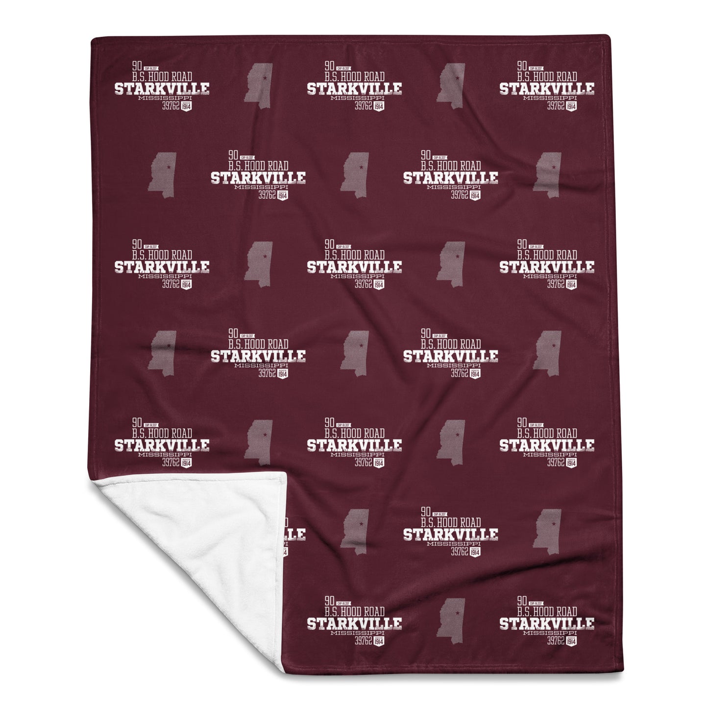 Home Turf: Starkville Throw Blanket