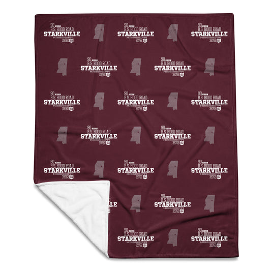 Home Turf: Starkville Throw Blanket