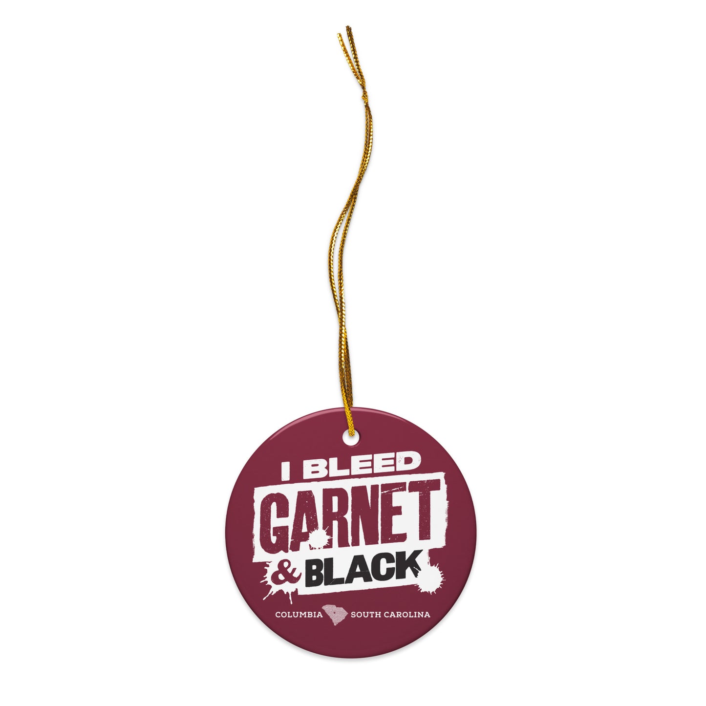 Home Colors: Columbia, SC Christmas Ornament