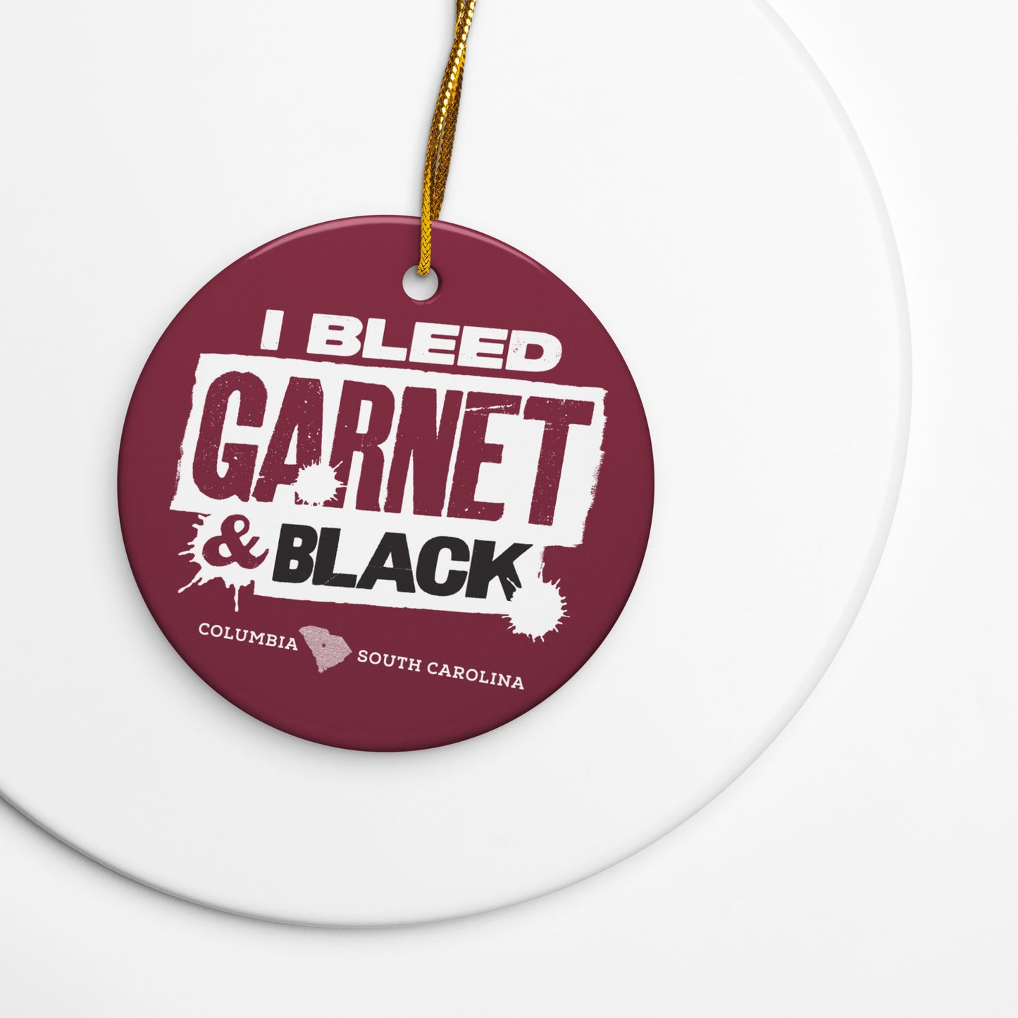 Home Colors: Columbia, SC Christmas Ornament