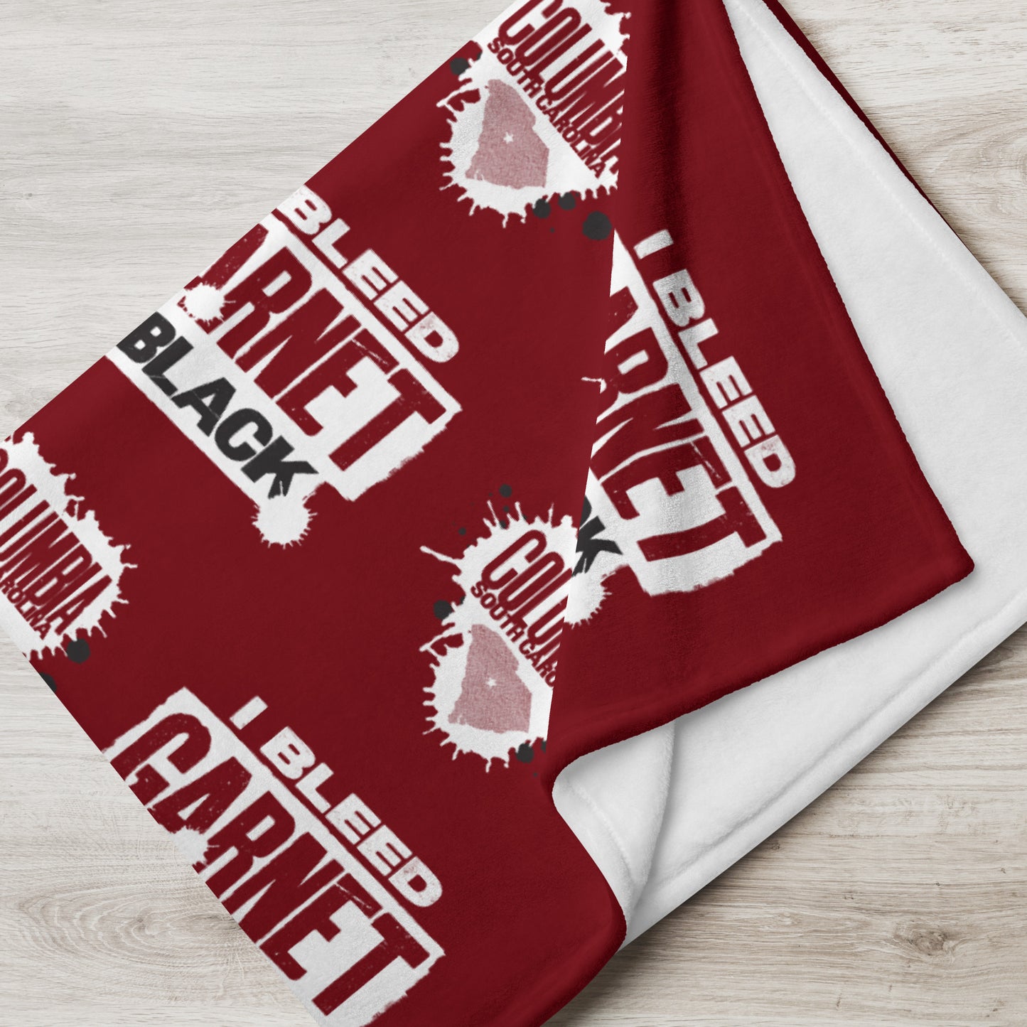 Home Colors: Columbia, SC Throw Blanket