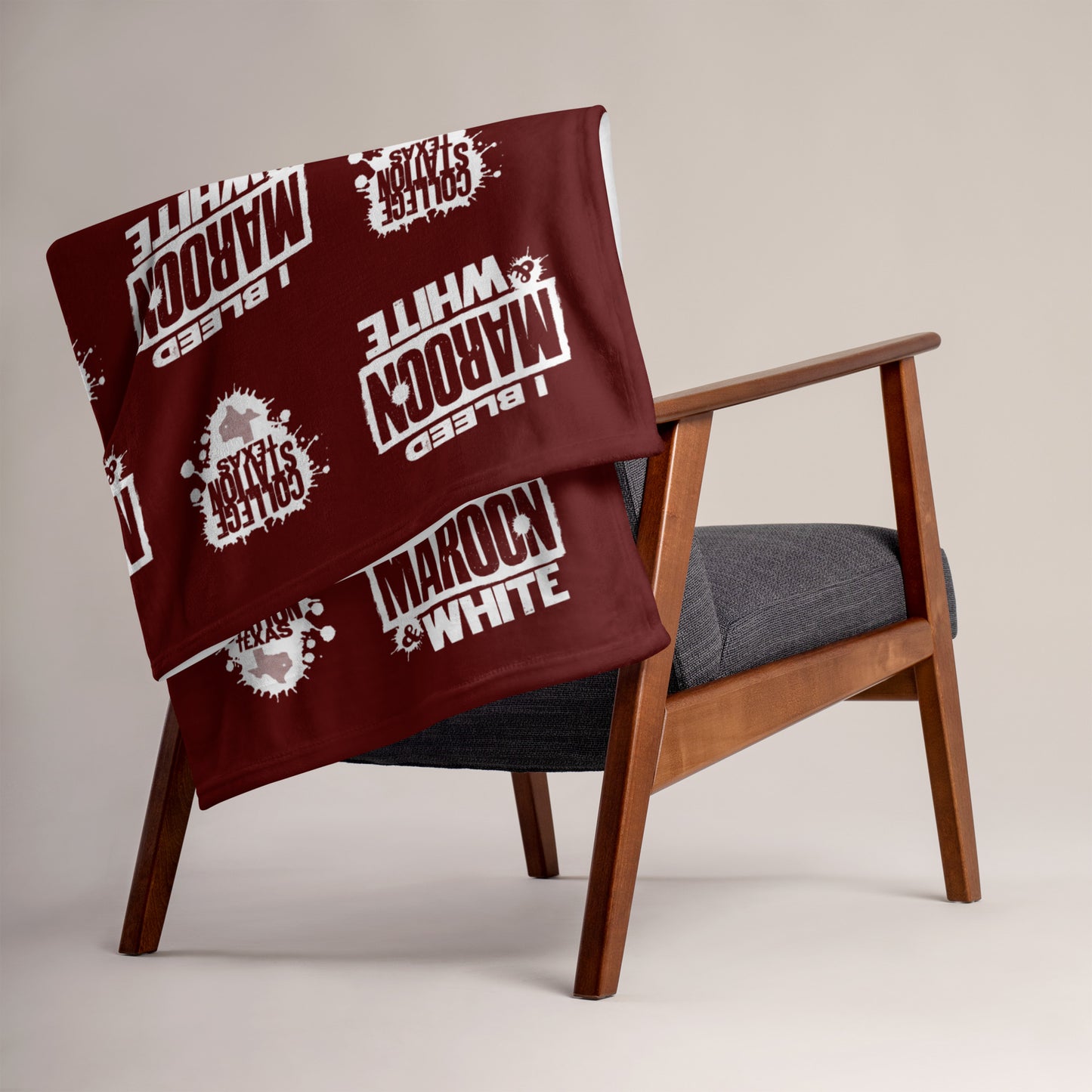 Home Colors: College Station Throw Blanket