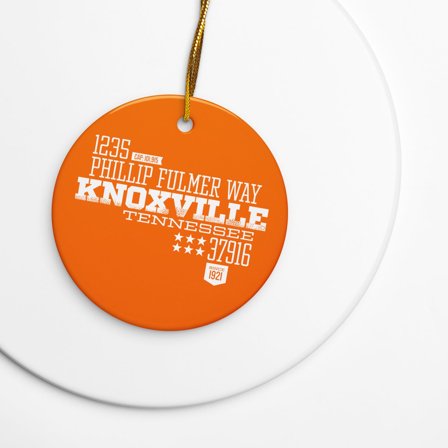 Home Turf: Knoxville Christmas Ornament