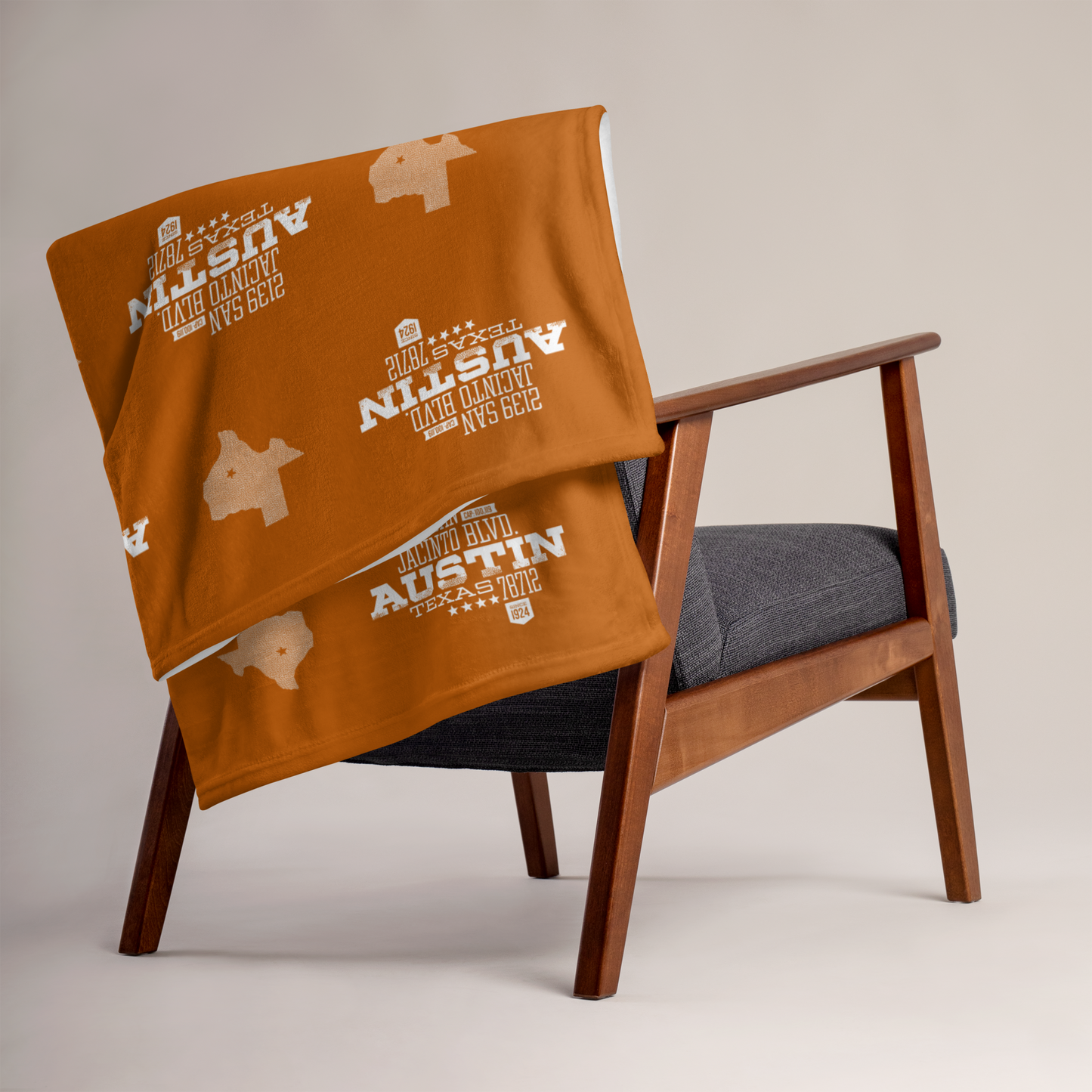 Home Turf: Austin Throw Blanket