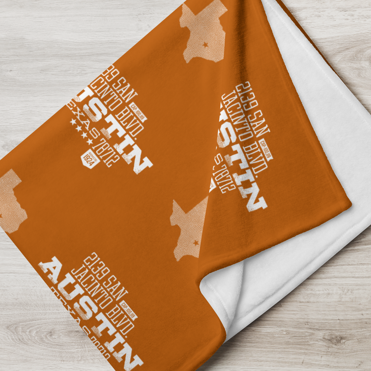 Home Turf: Austin Throw Blanket