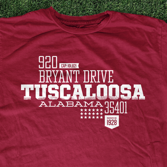 Home Turf: Tuscaloosa t-shirt