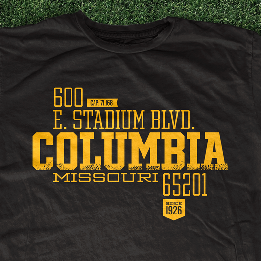 Home Turf: Columbia, MO t-shirt