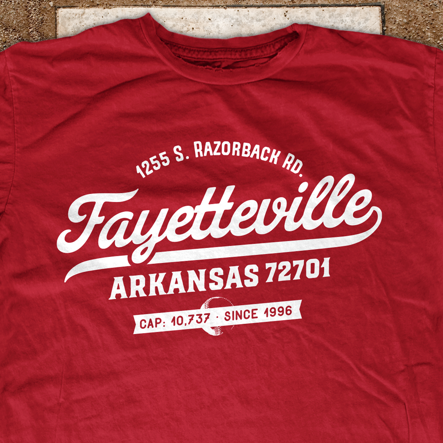 Home Plate: Fayetteville t-shirt
