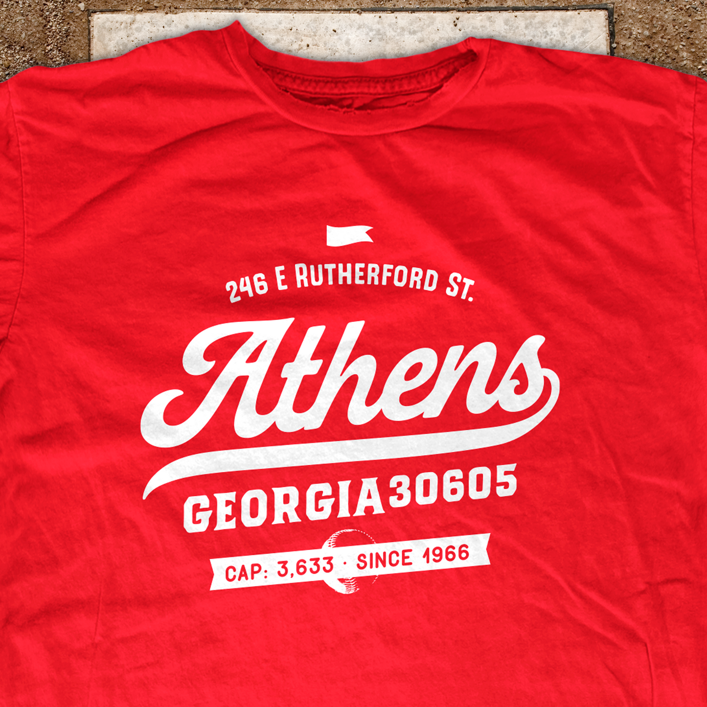Home Plate: Athens t-shirt