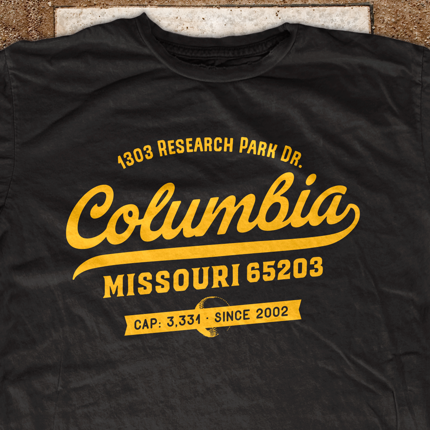 Home Plate: Columbia, MO t-shirt
