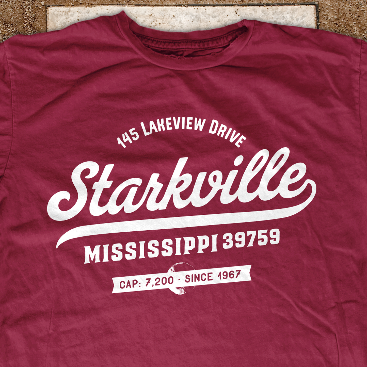 Home Plate: Starkville t-shirt