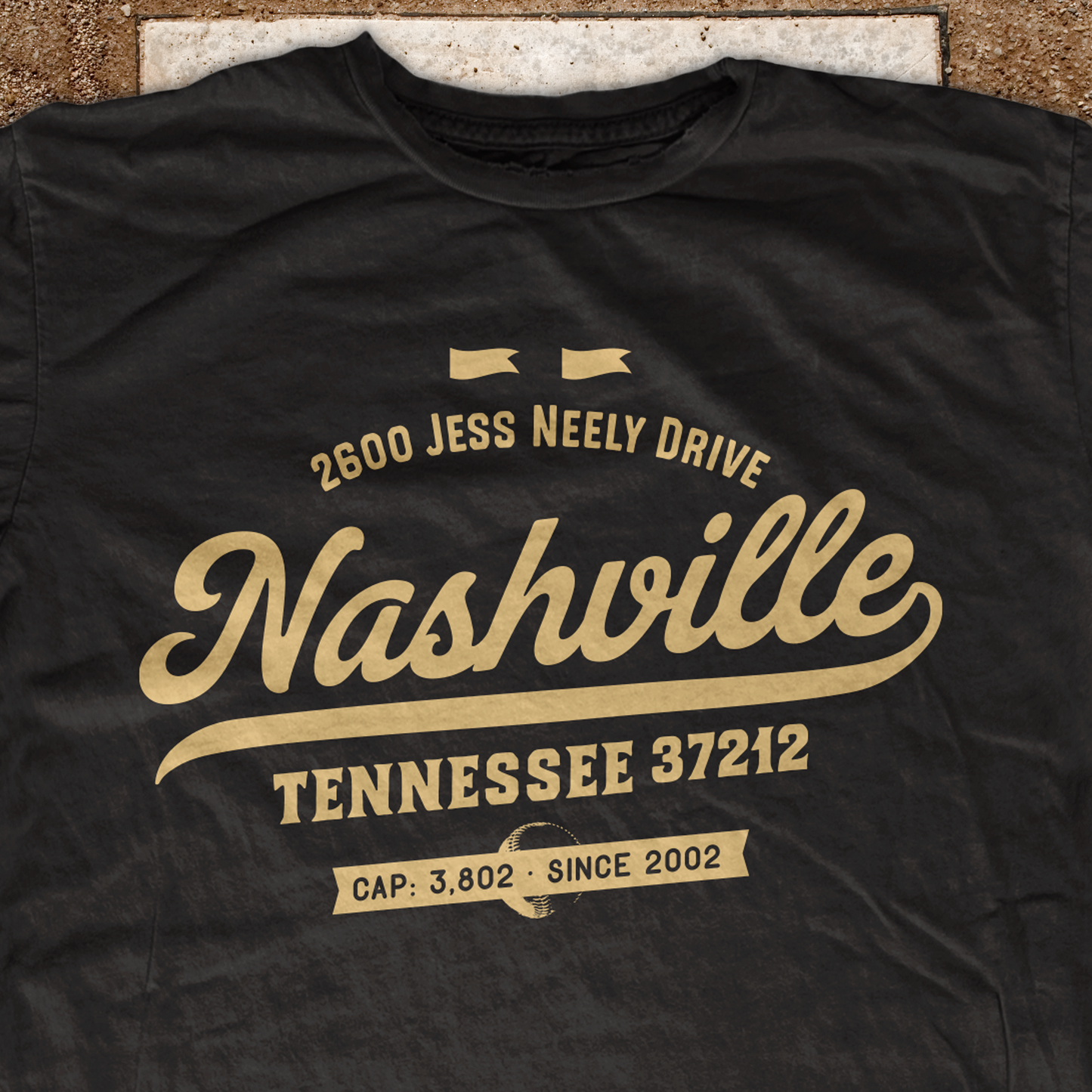 Home Plate: Nashville t-shirt
