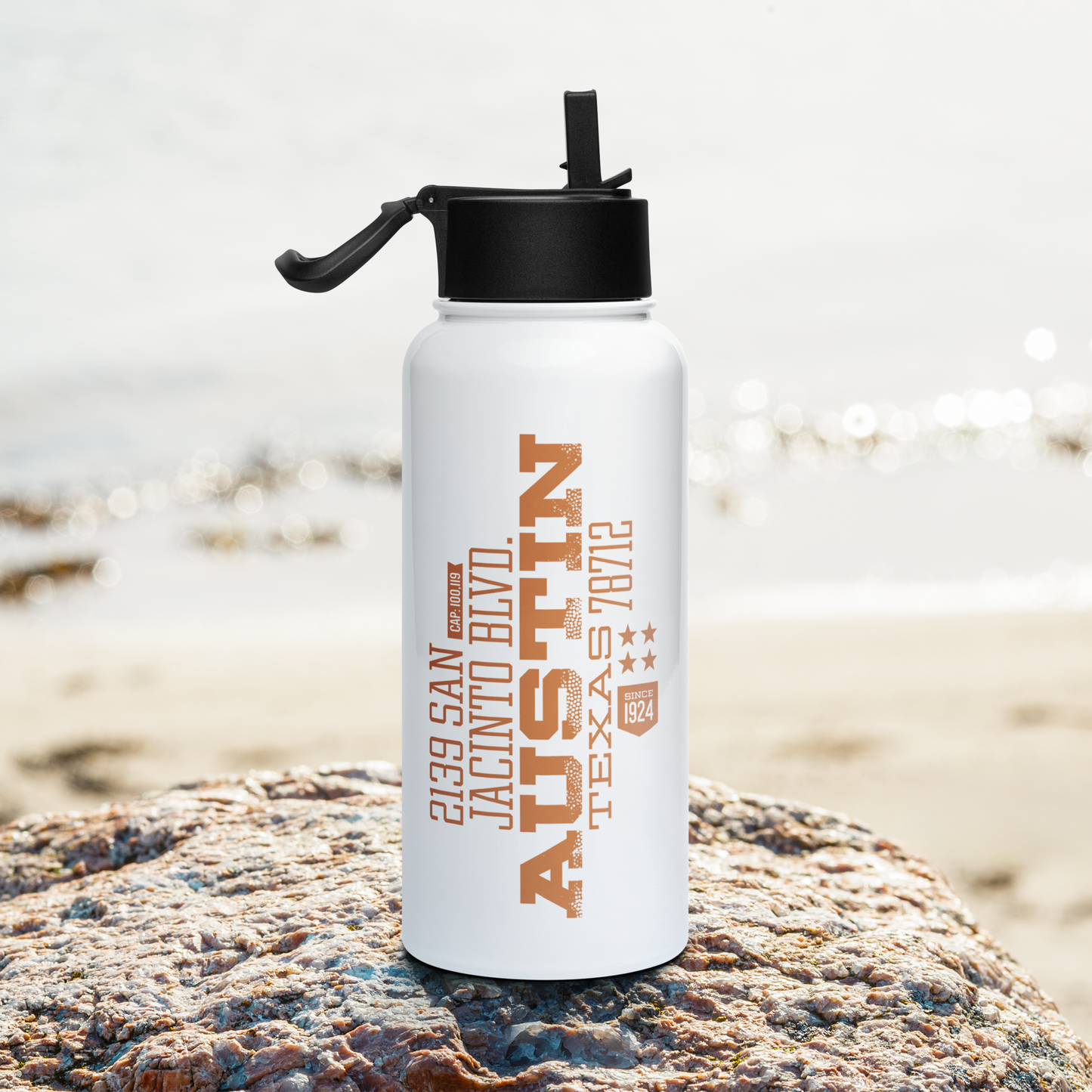 Home Turf: Austin water bottle